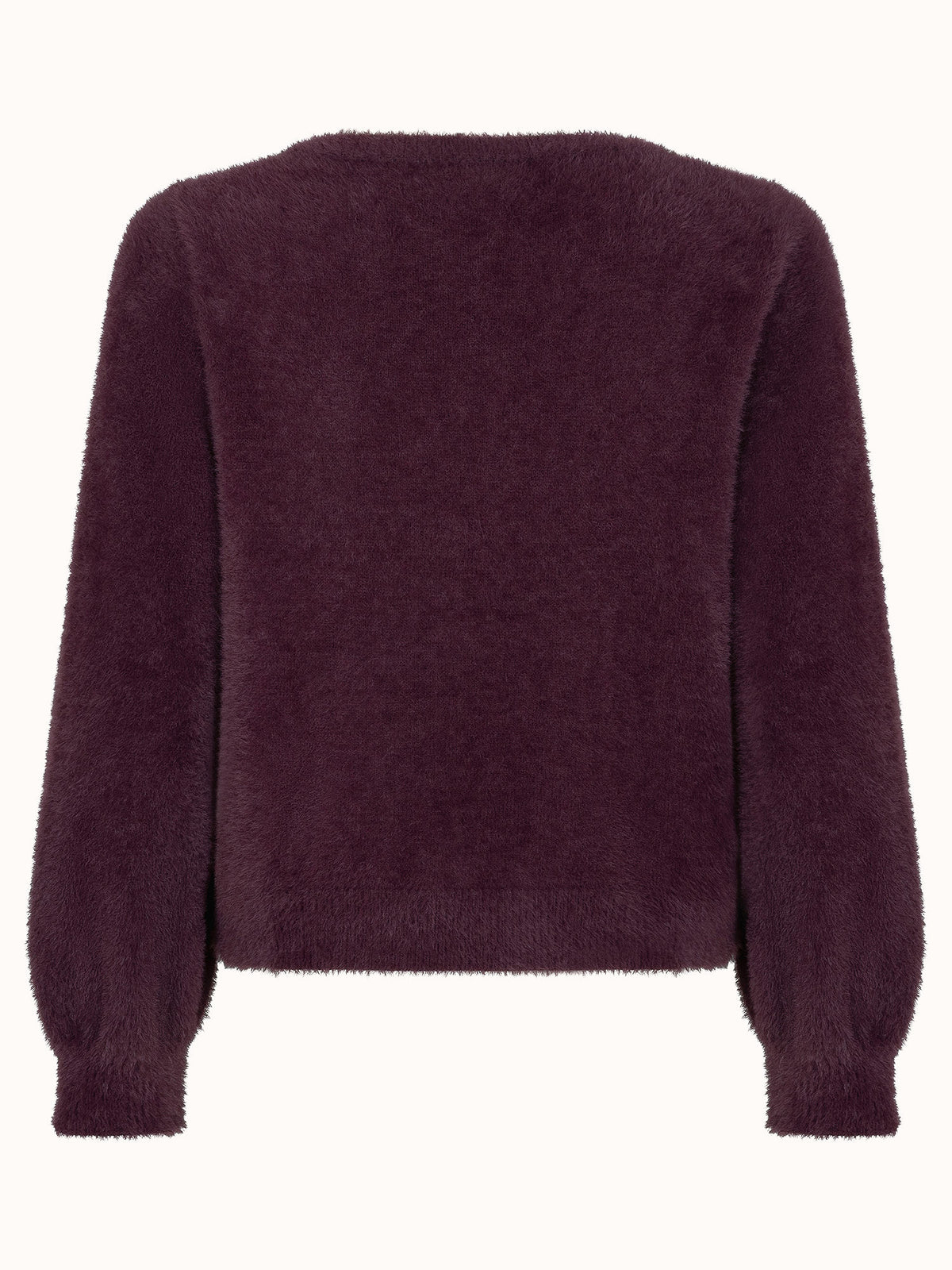 Ydence Knitted Cardigan Maaike plum