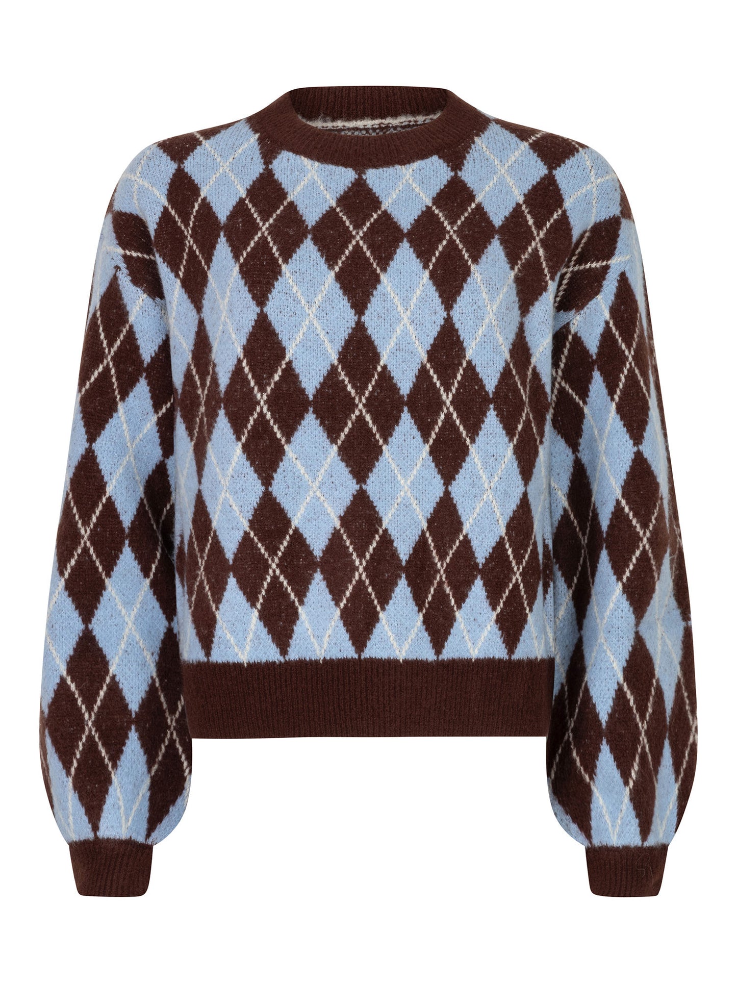 Ydence knetter sweater delliah light blue
