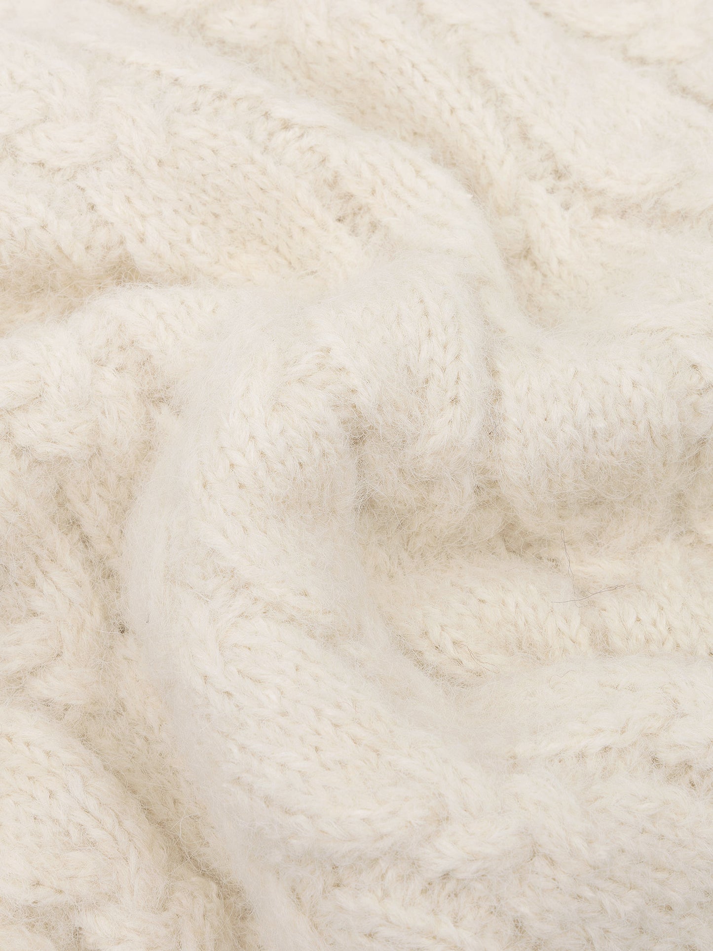 Ydence Knitted sweater Fiene ecru