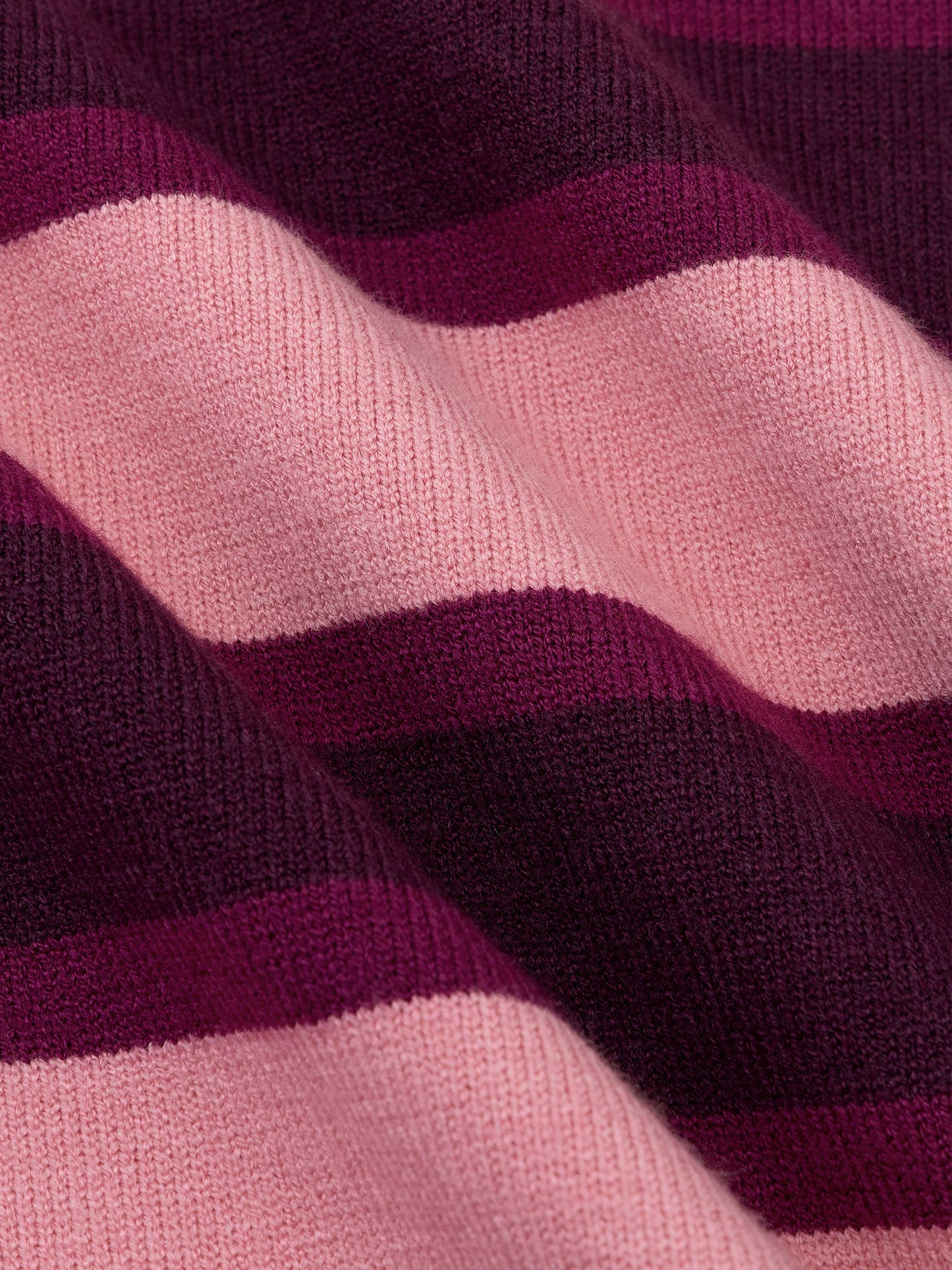 Ydence Knitted top Balou Aubergine/coral pink