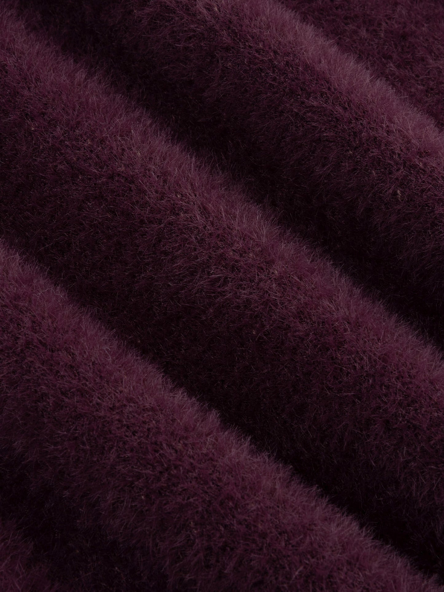 Ydence knetter top Mary aubergine