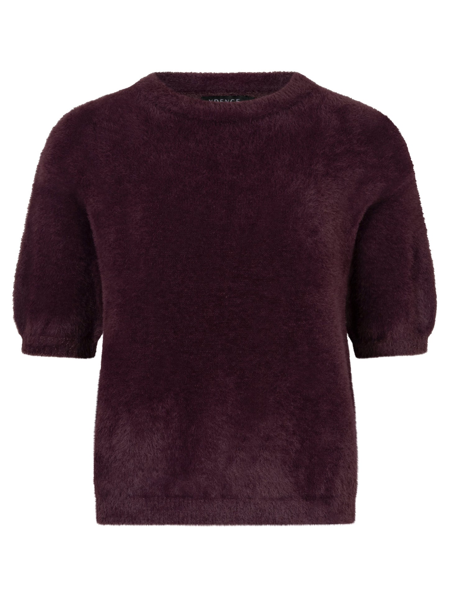 Ydence knetter top Mary aubergine