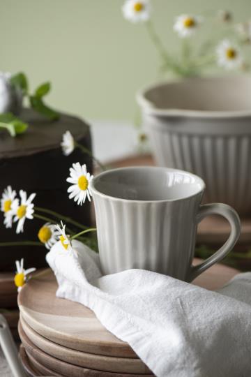 Ib Laursen Mug grooves Mynte Latte