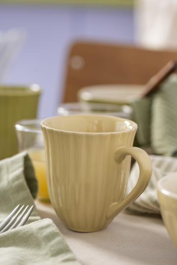 Mug grooves Mynte Wheat Straw