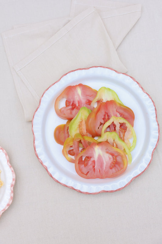 NINE Dinner plate blush Charlie