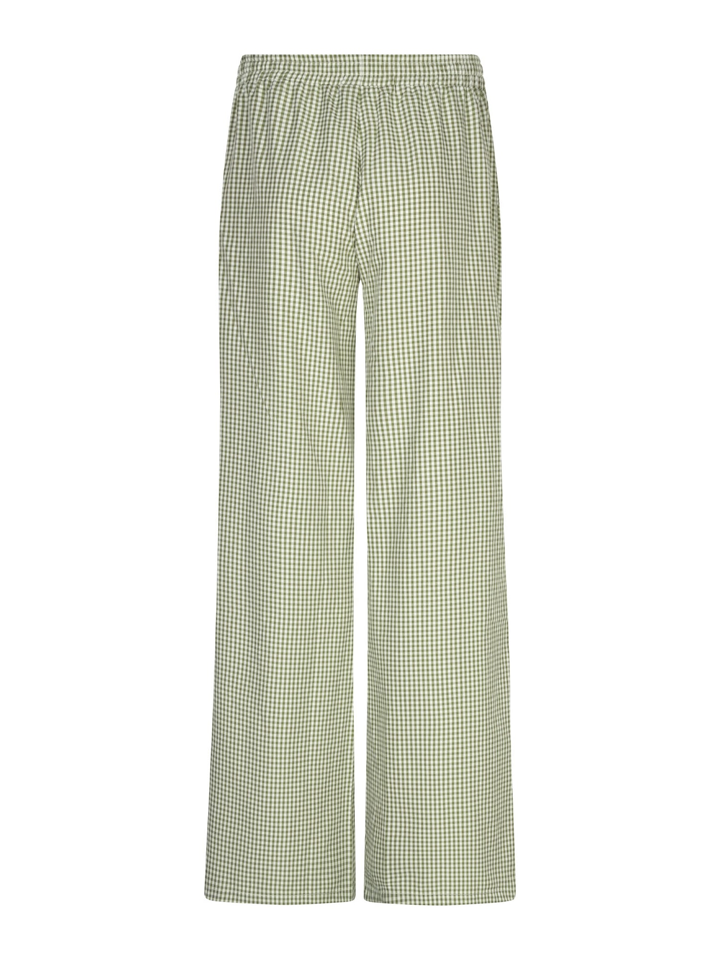 Ydence Pants Celeste green check