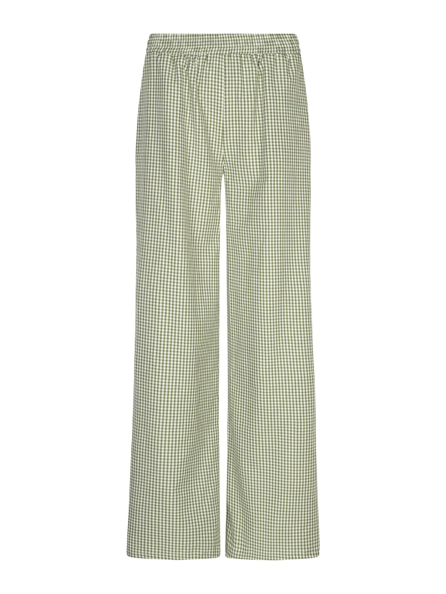 Ydence Pants Celeste green check