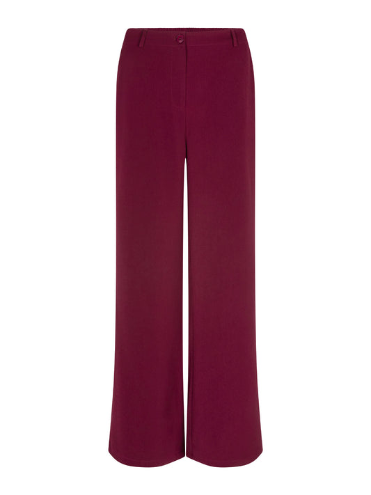 Ydence pants Solange burgundy new