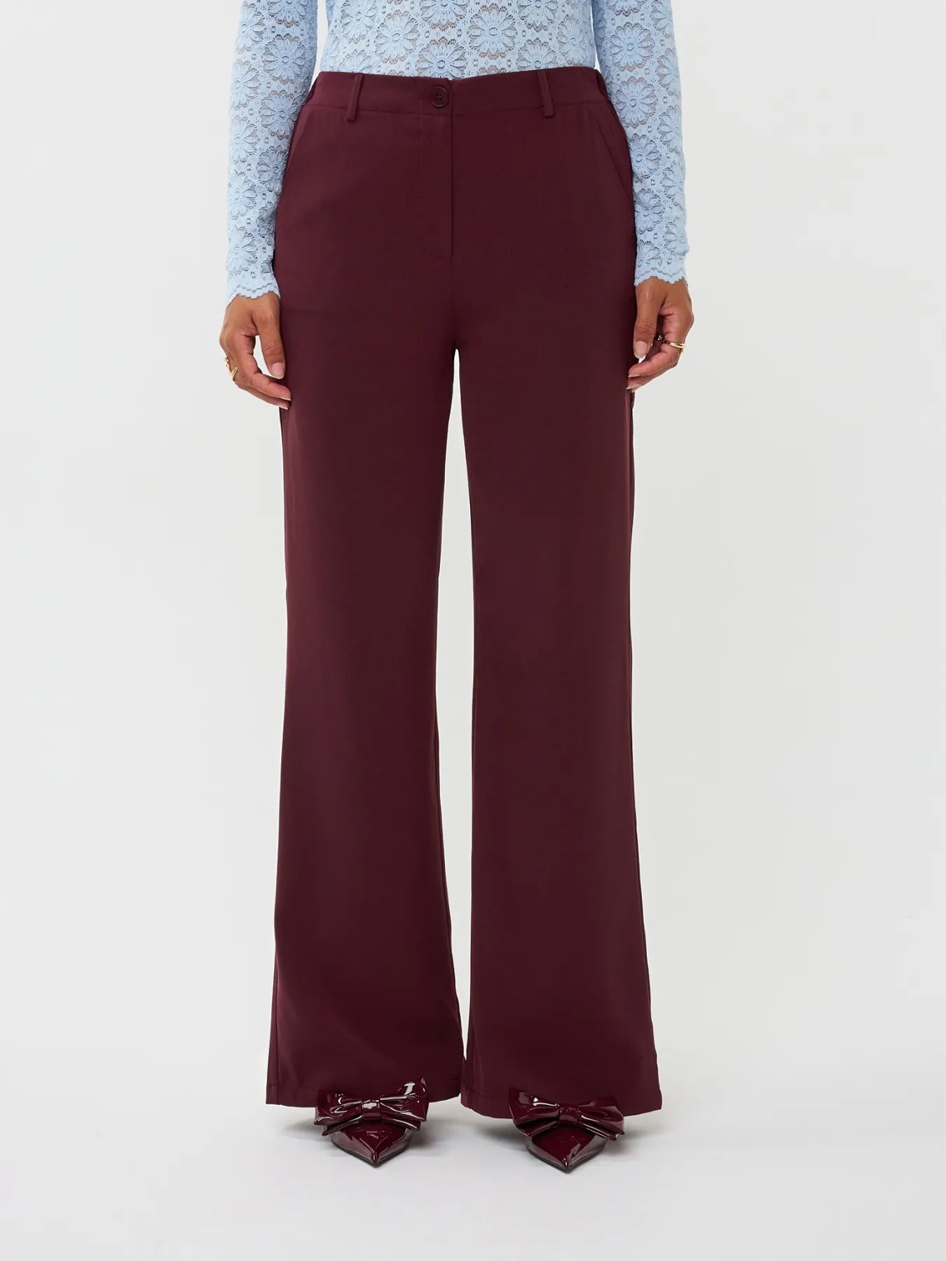 Ydence Pants Solange Burgundy