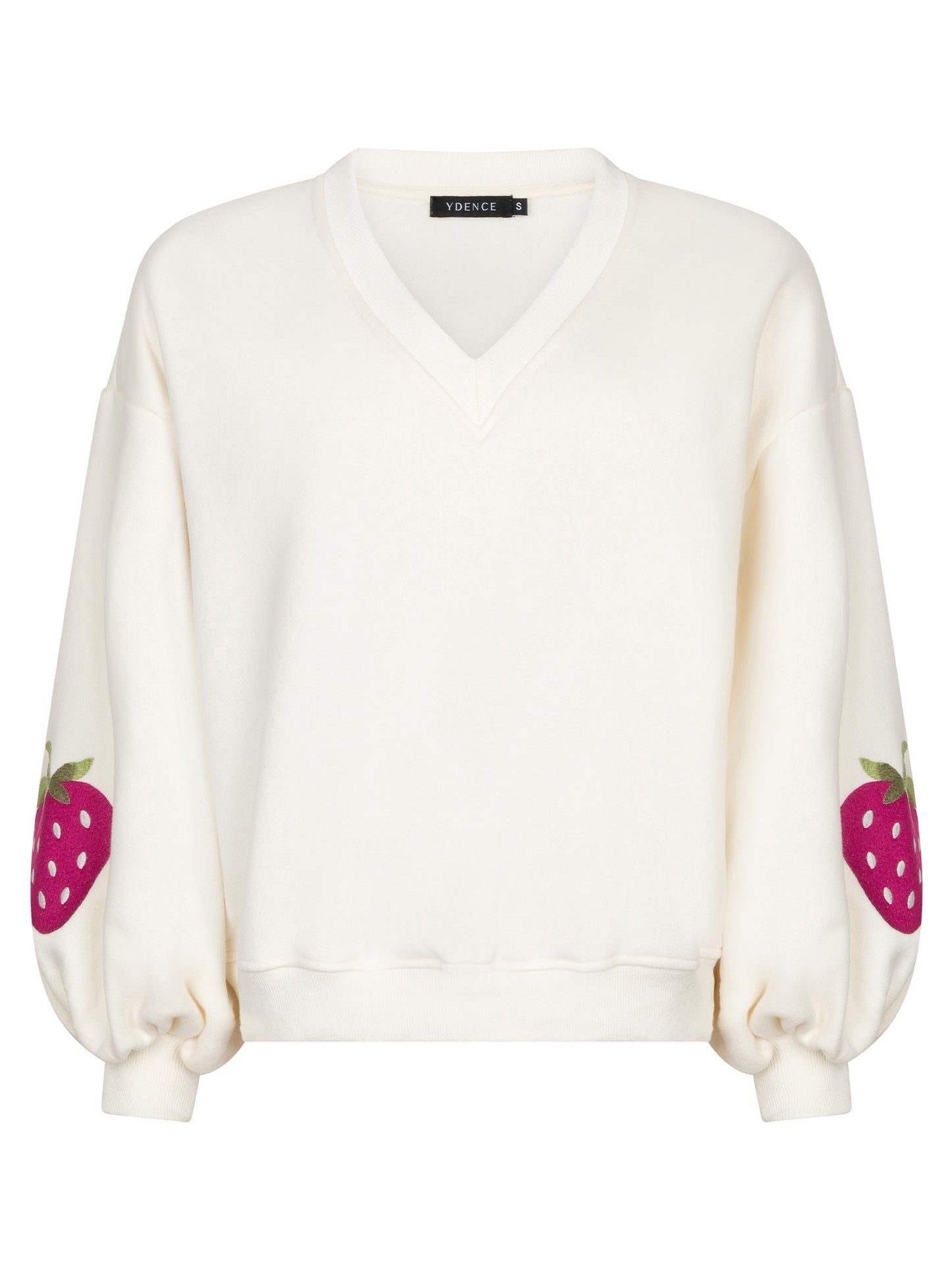 Ydence Sweater Strawberry Ecru