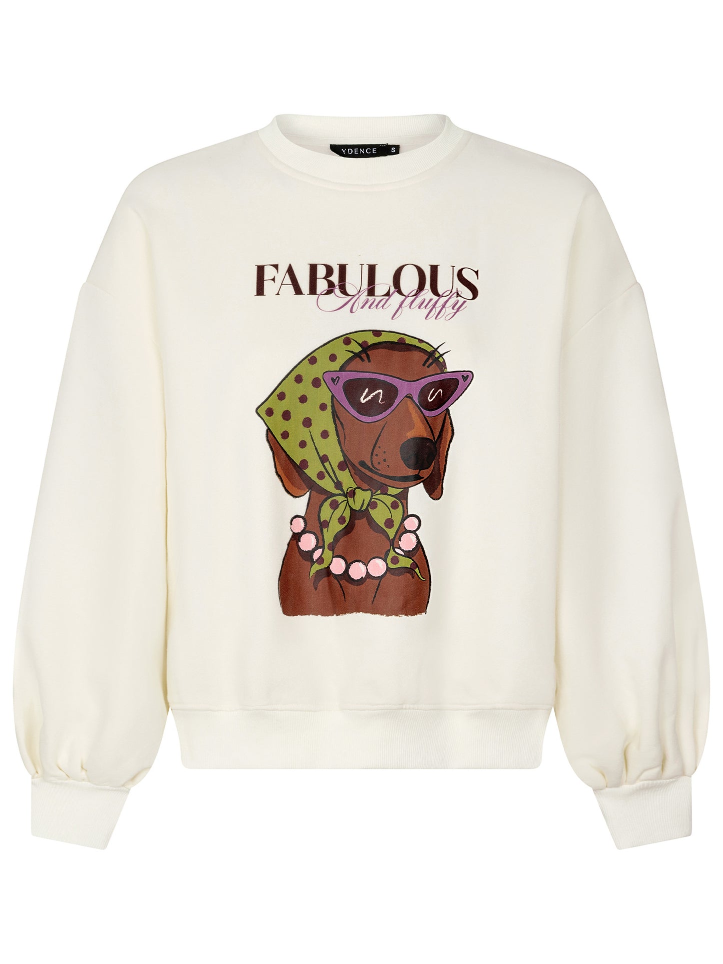 Ydence sweater fabulous and fluffy ecru
