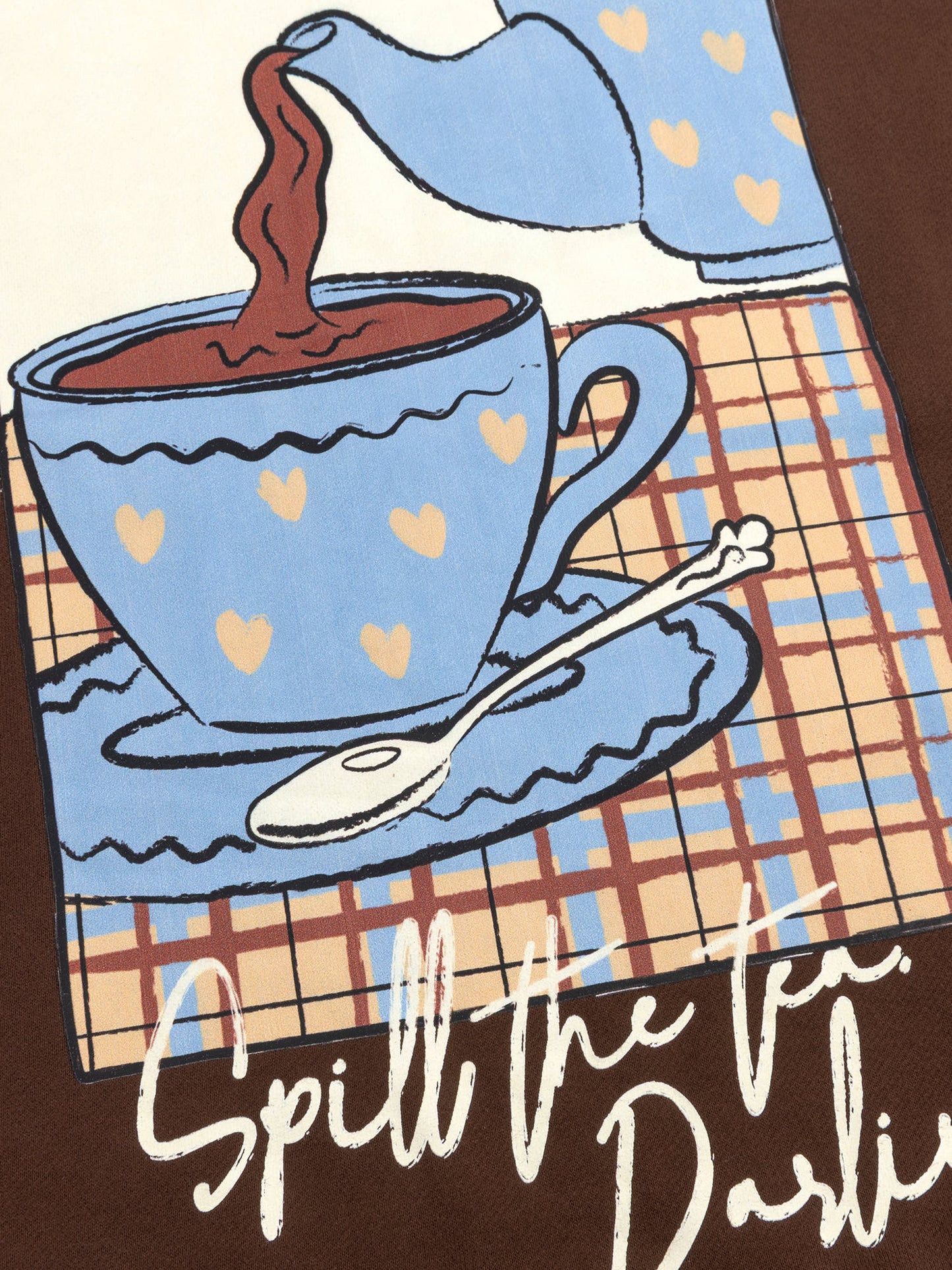 Ydence sweater spil the tea