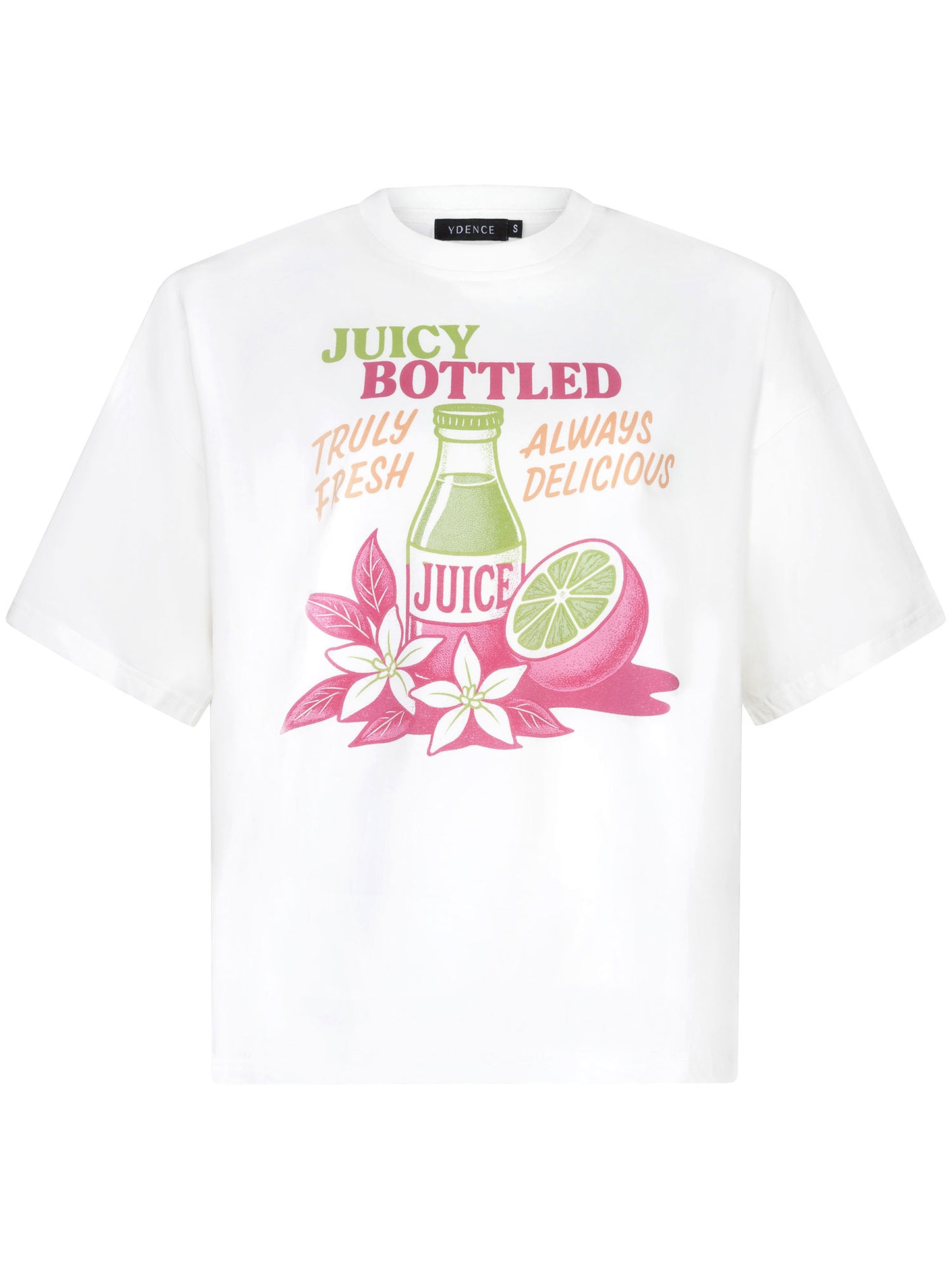 Ydence T-shirt Juicy bottle berry pink