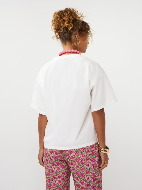 Ydence T-shirt Juicy bottle berry pink