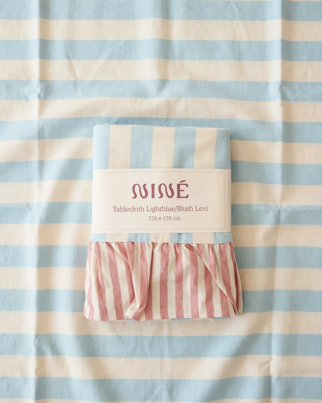 NINE tablecloth lightblue blush Levi
