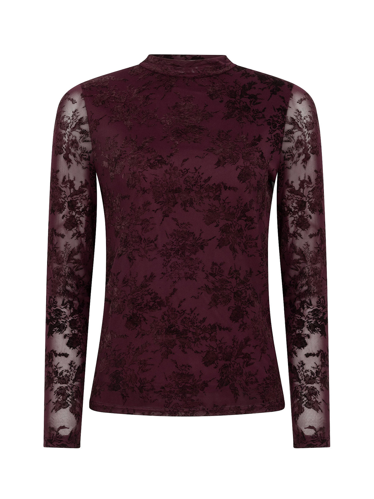 Ydence Top Anouk Burgundy