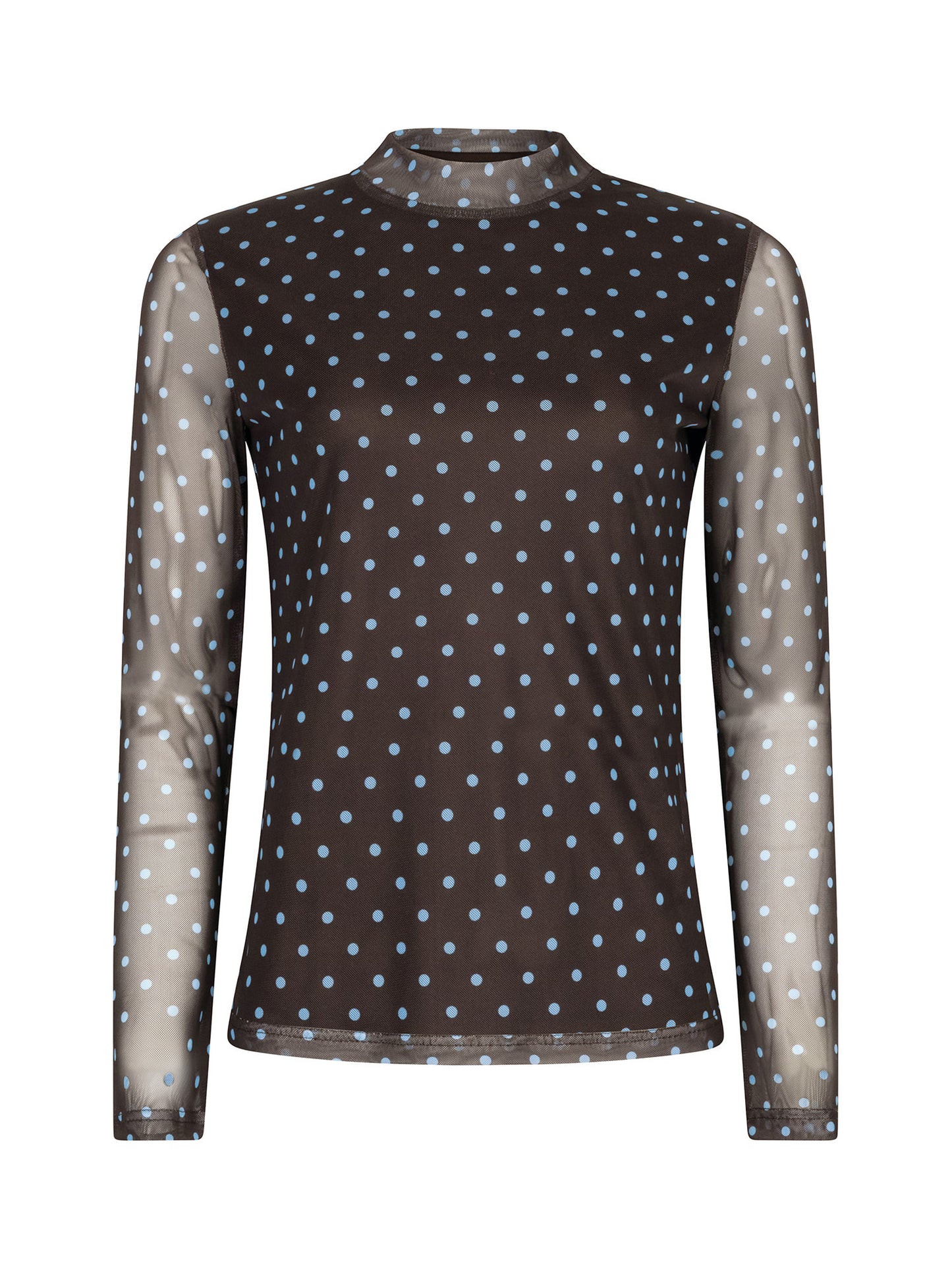 Ydence top bailey brown blue