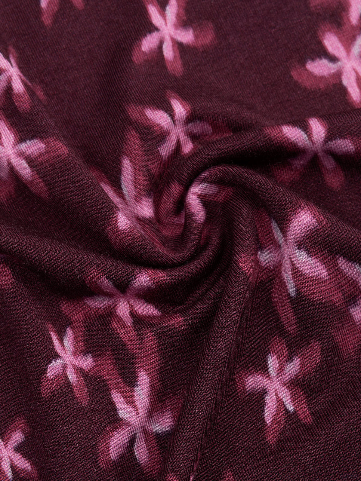 Ydence Top Vanya plum flower