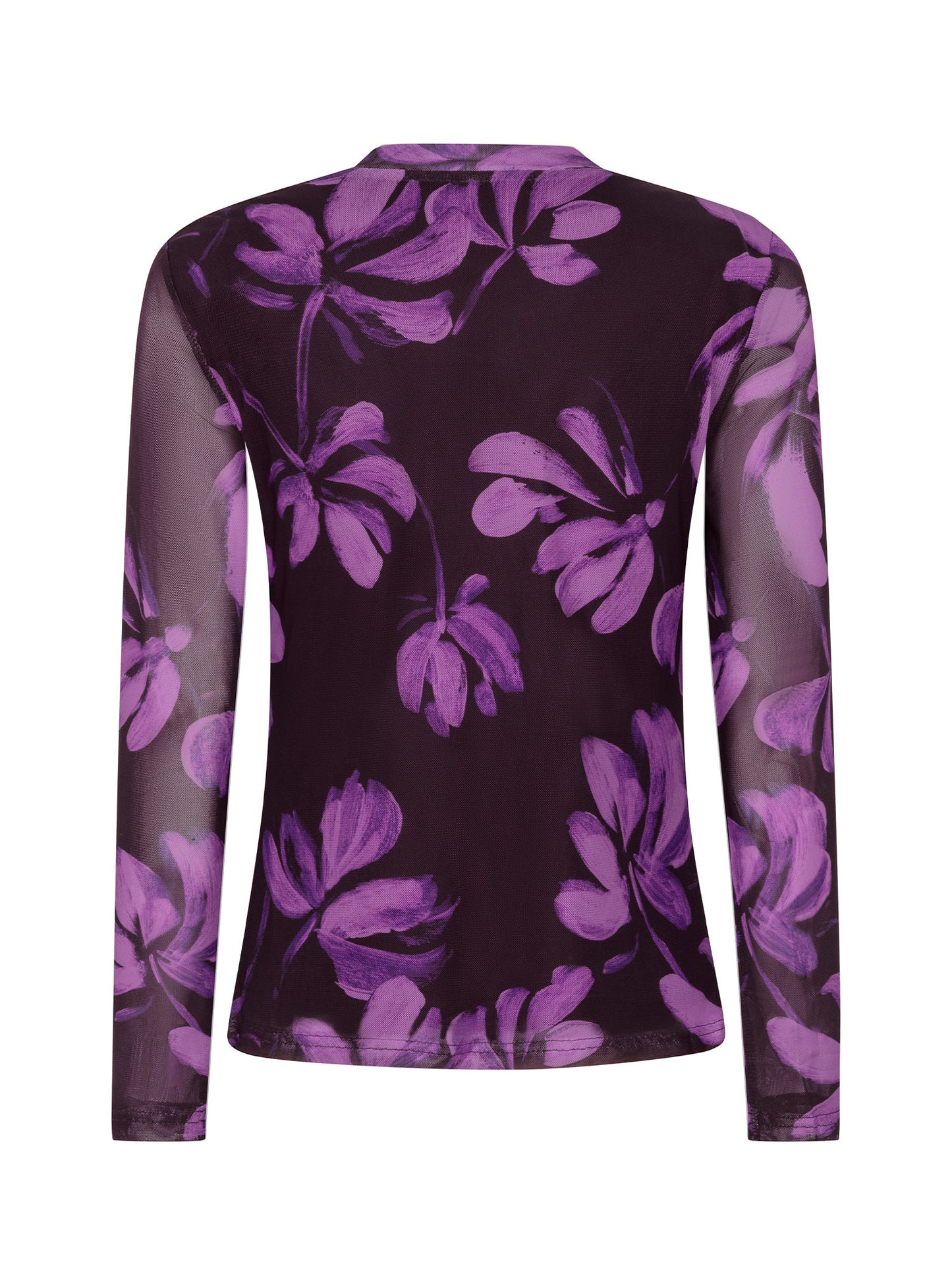 Ydence top Willemijn plum flower