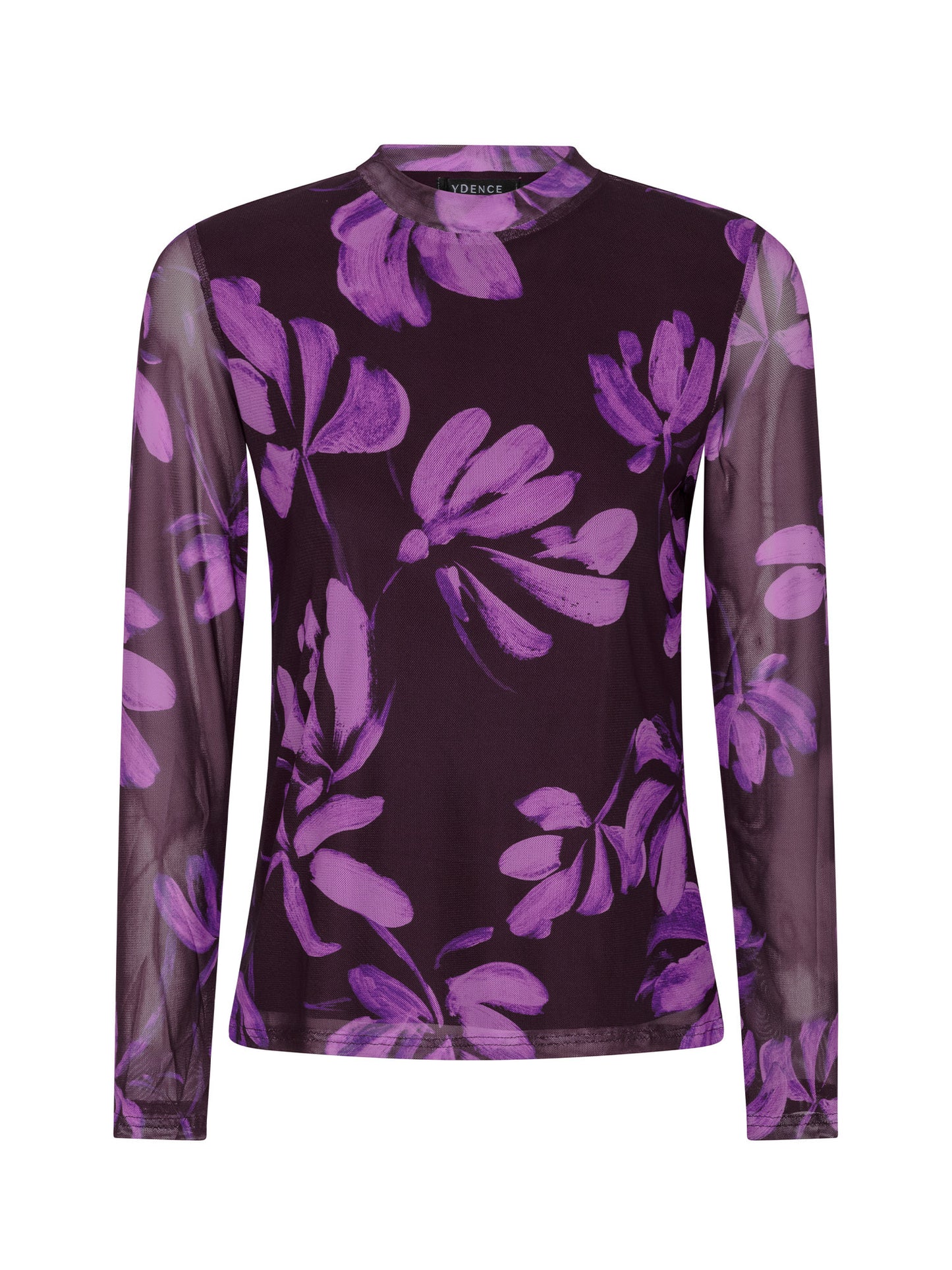 Ydence top Willemijn plum flower