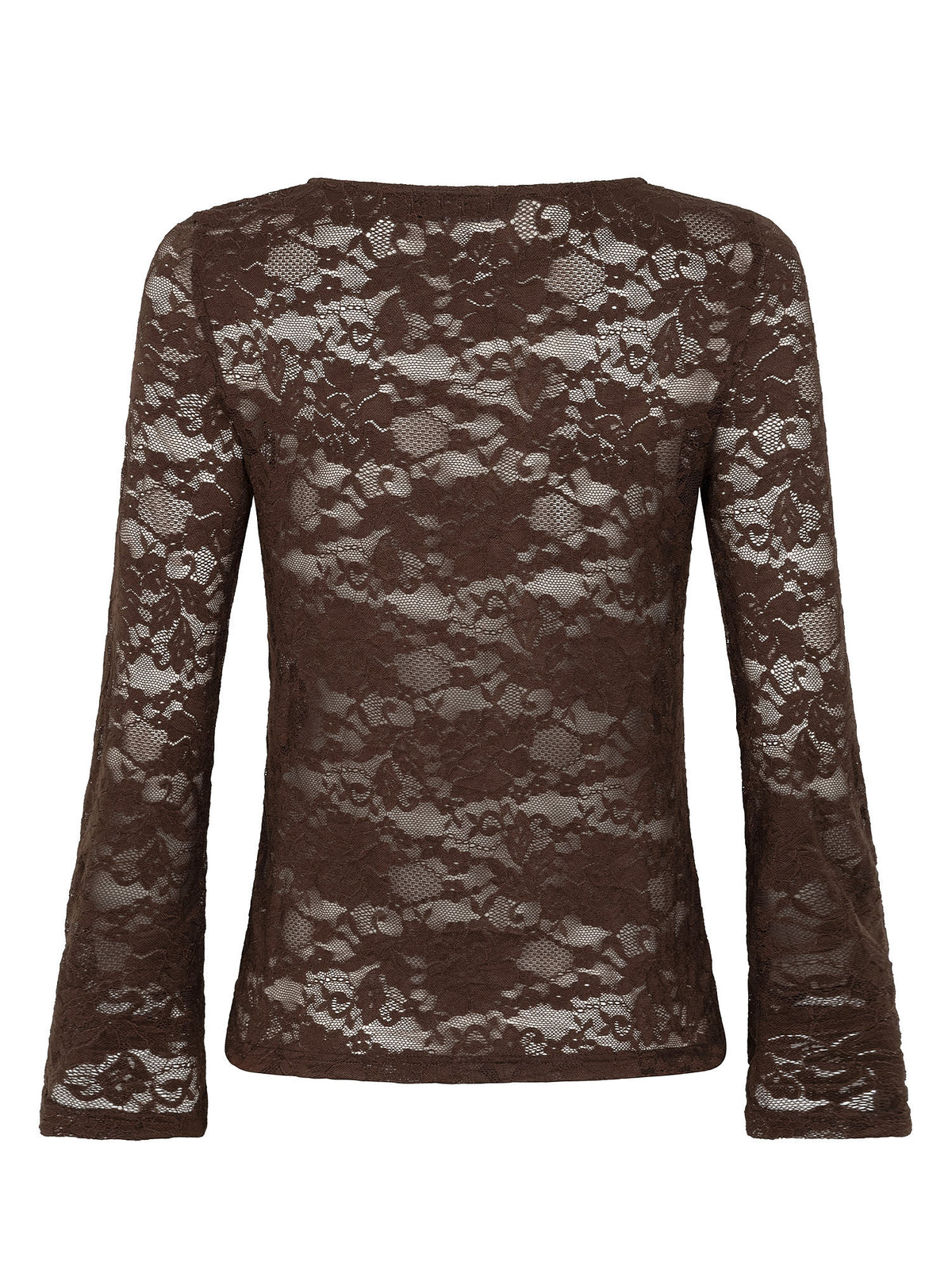 Ydence Top Ylene dark Brown