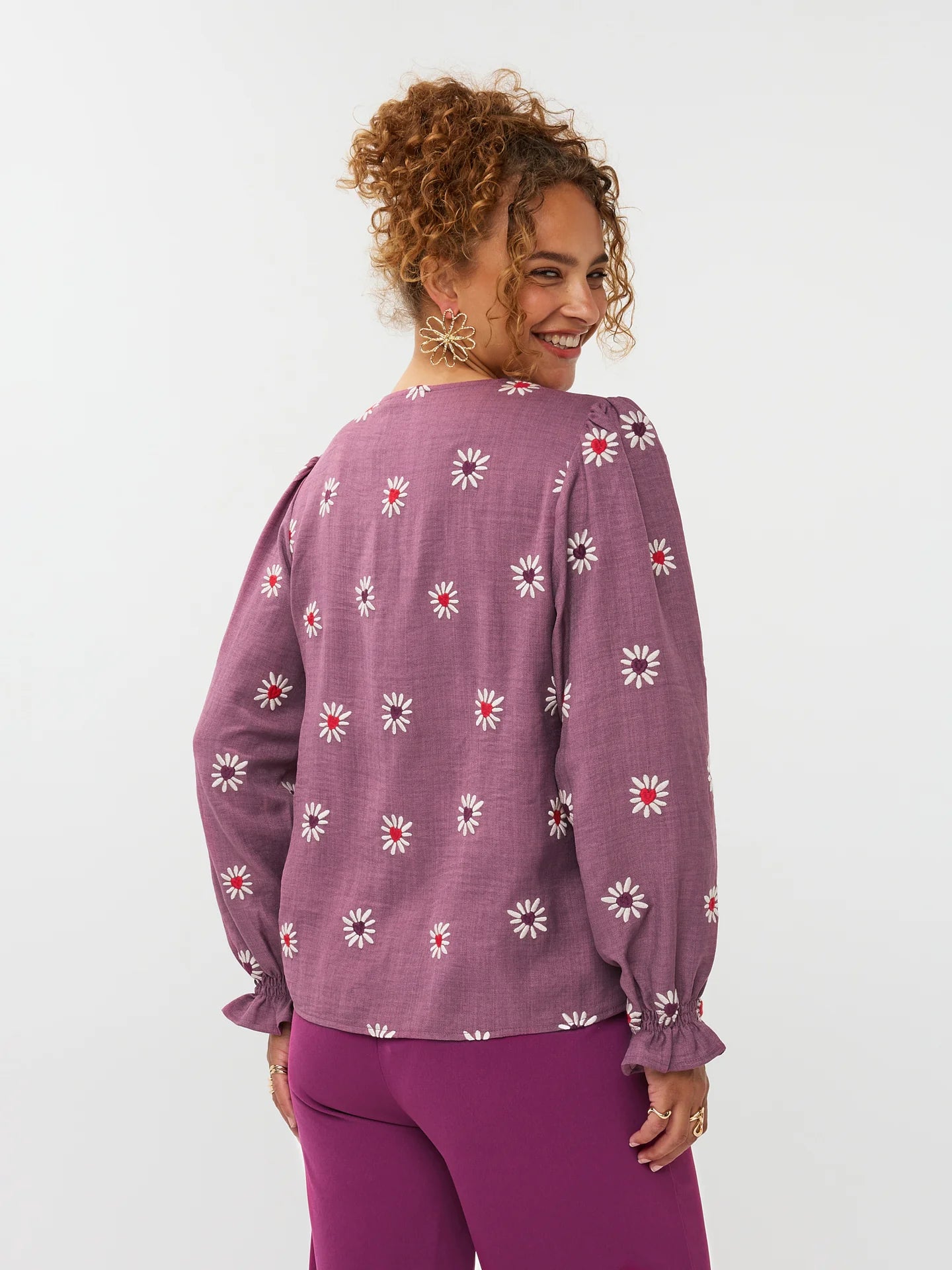 Ydence Top Philou mauve