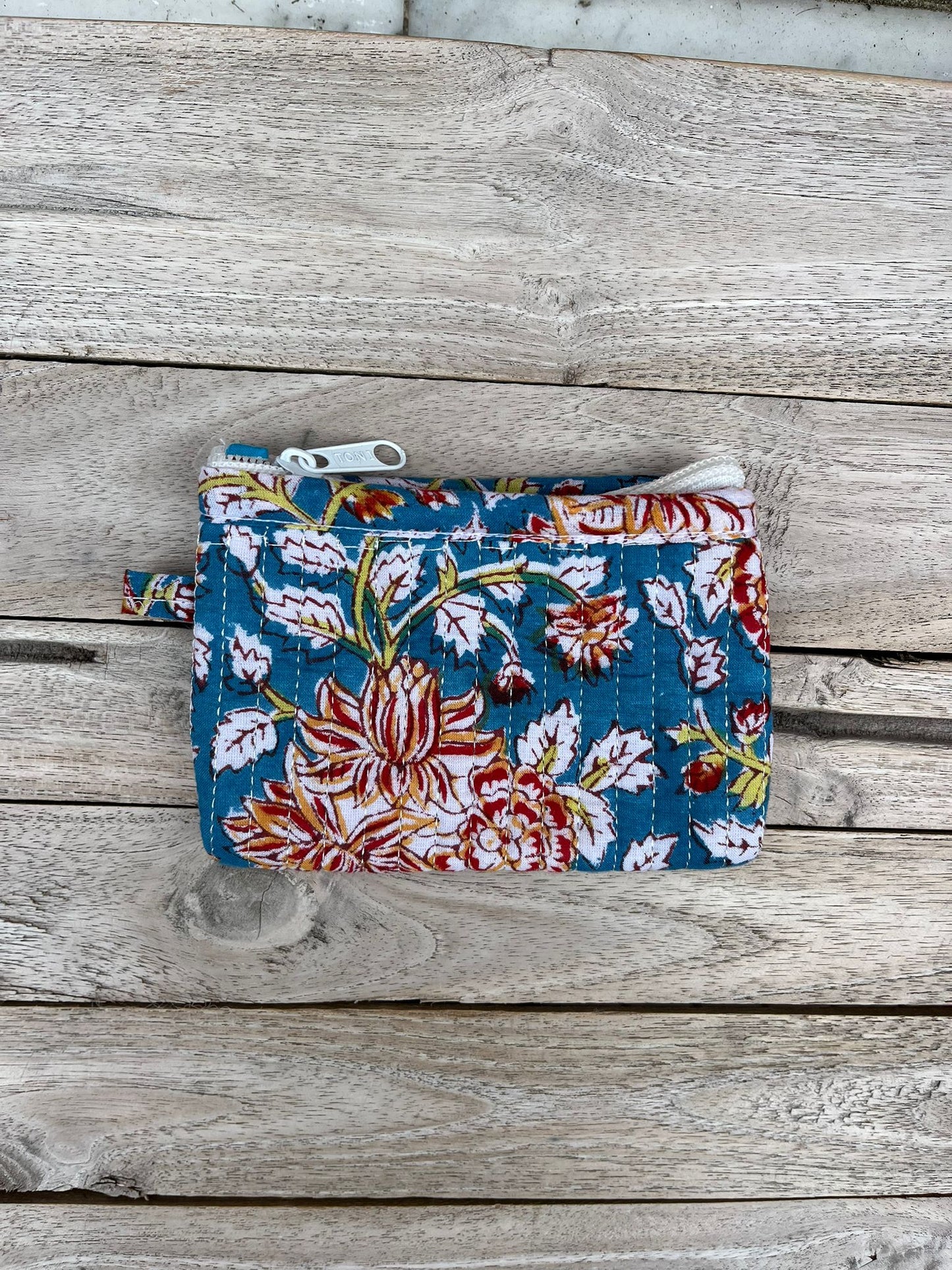 Blockprint portemonneetje meerdere kleuren