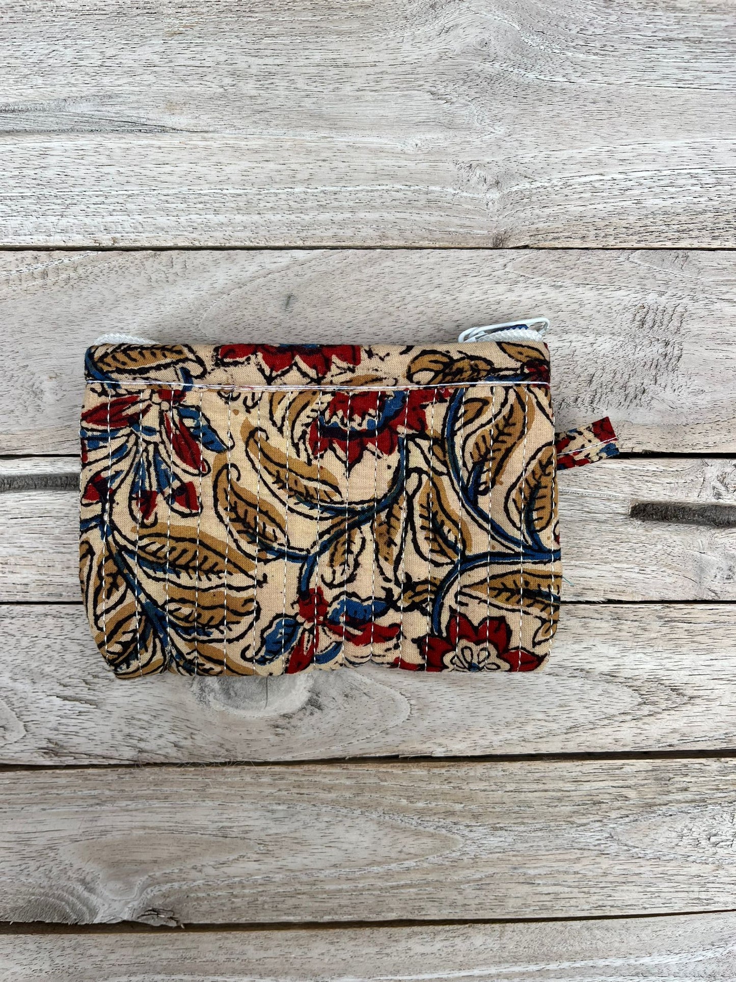 Blockprint portemonneetje meerdere kleuren