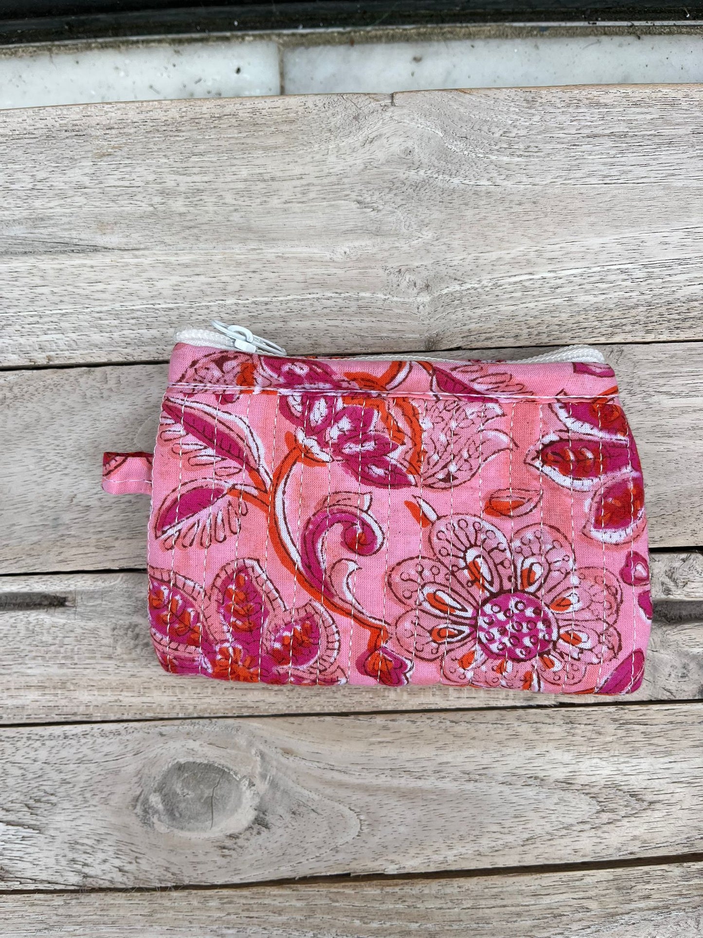 Blockprint portemonneetje meerdere kleuren