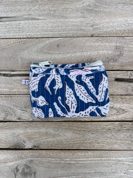 Blockprint portemonneetje meerdere kleuren