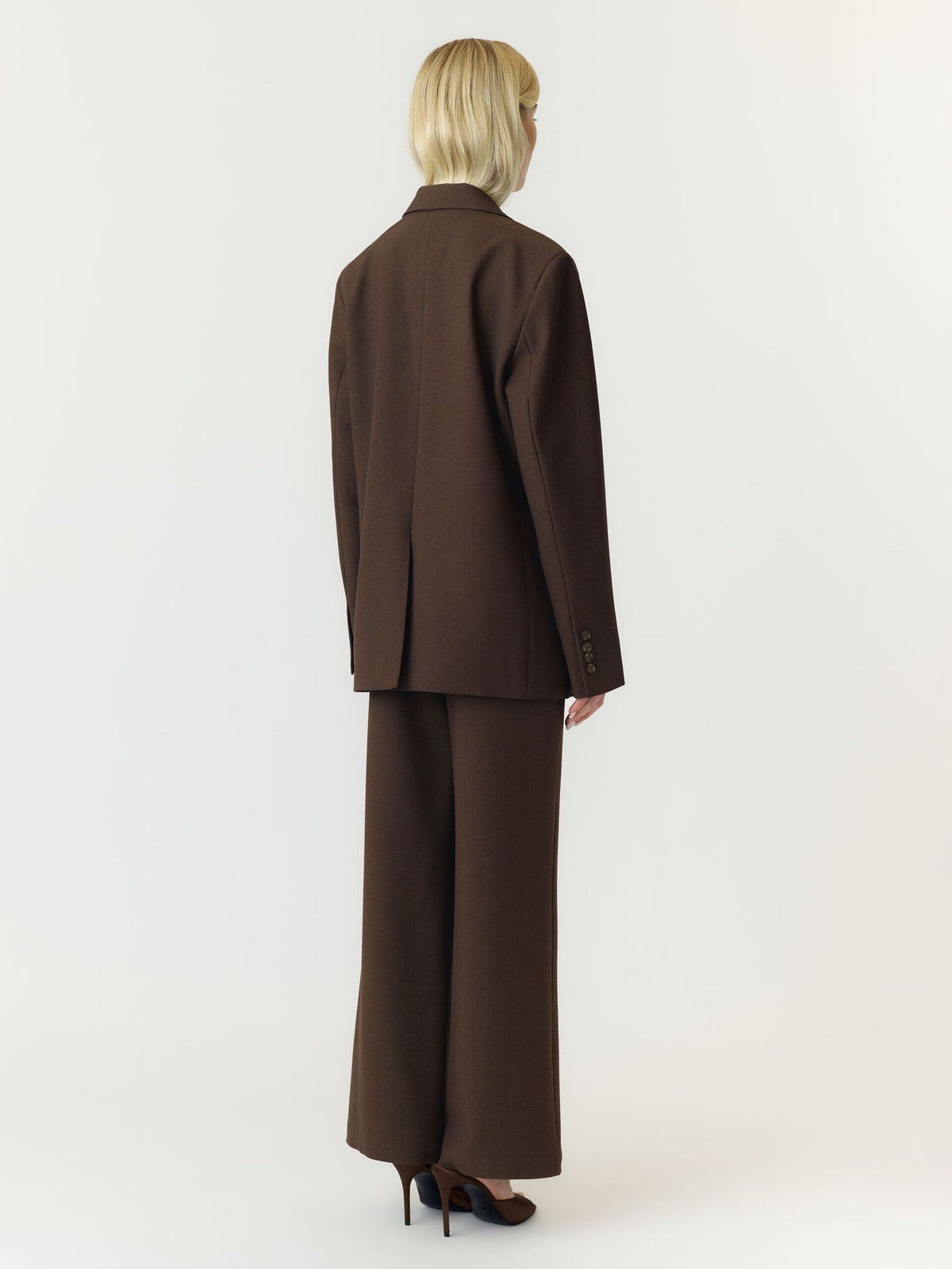 YASRIU LS BLAZER S NOOS coffee bean