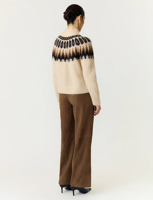 YAS yasdomina ls wool blend knit