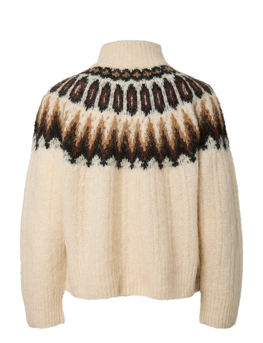 YAS yasdomina ls wool blend knit