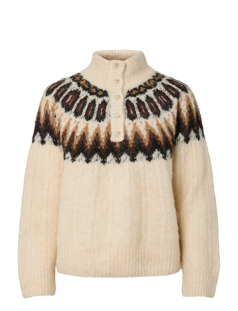 YAS yasdomina ls wool blend knit