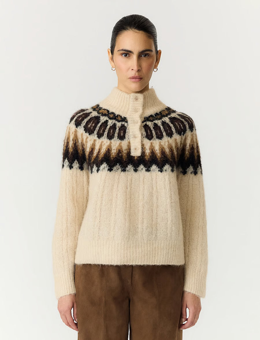 YAS yasdomina ls wool blend knit