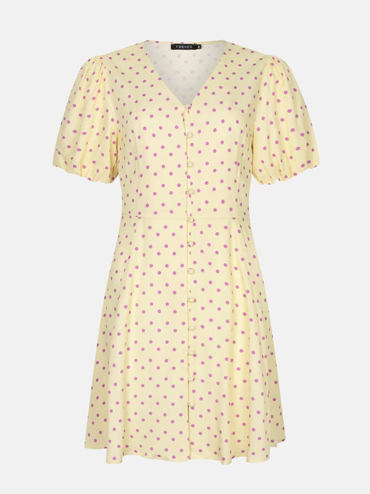 Ydence Dress Amaya soft Yellow