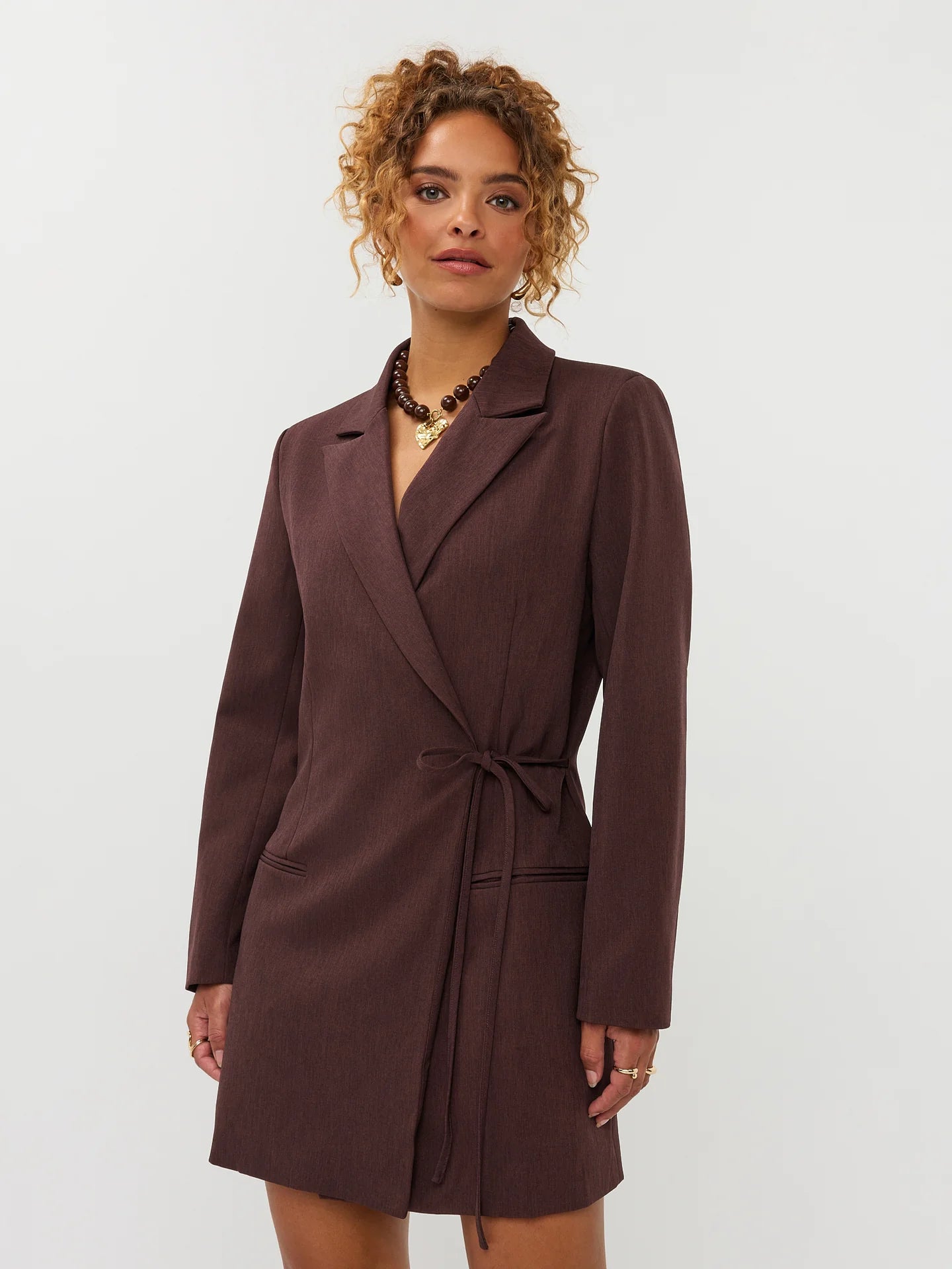 Ydence Dress April Brown