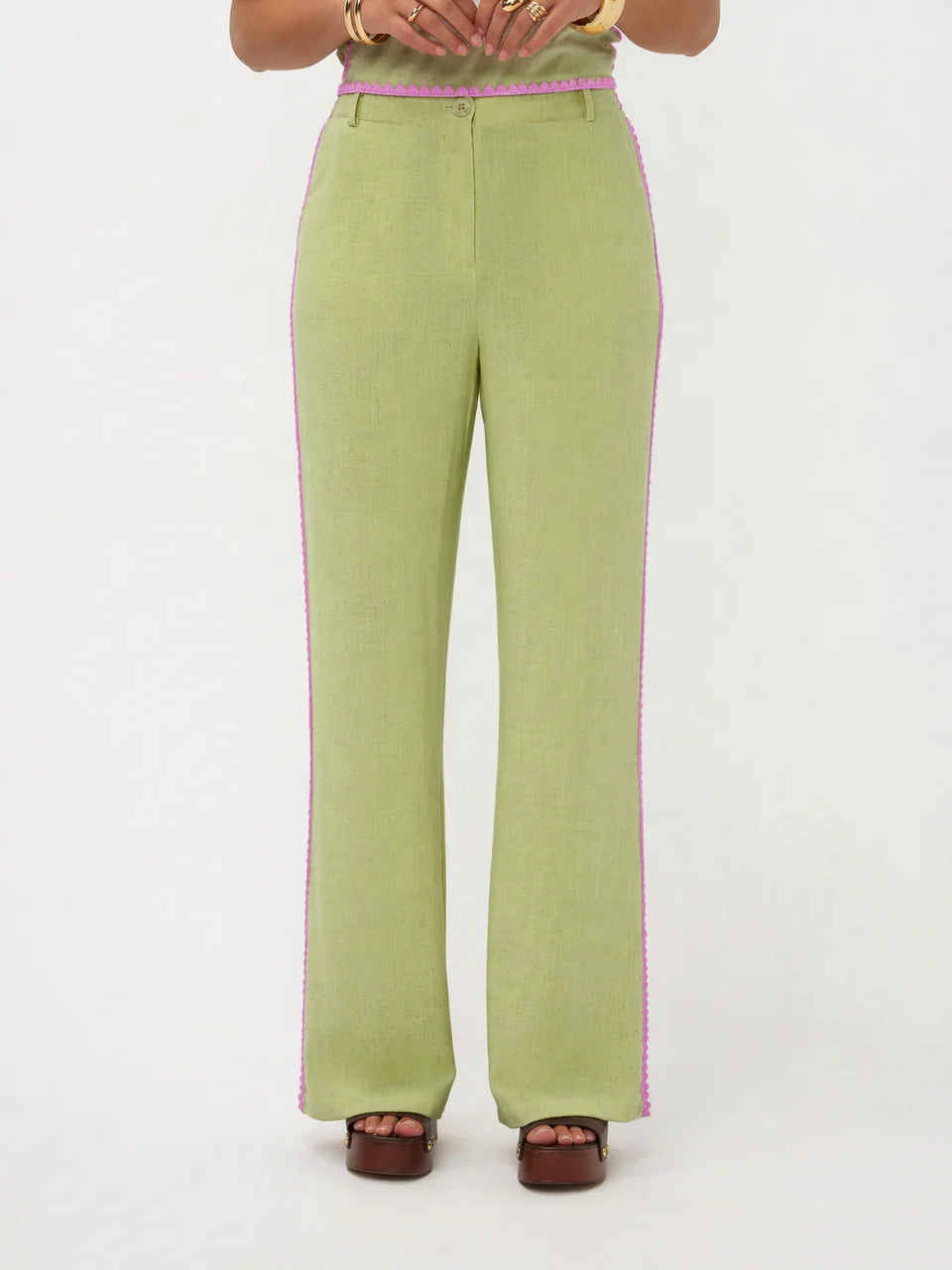 Ydence Pants Kaya matcha green