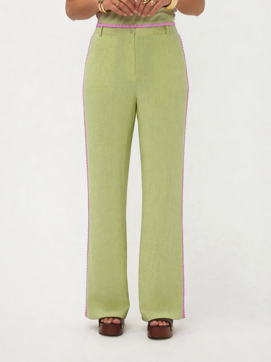 Ydence Pants Kaya matcha green