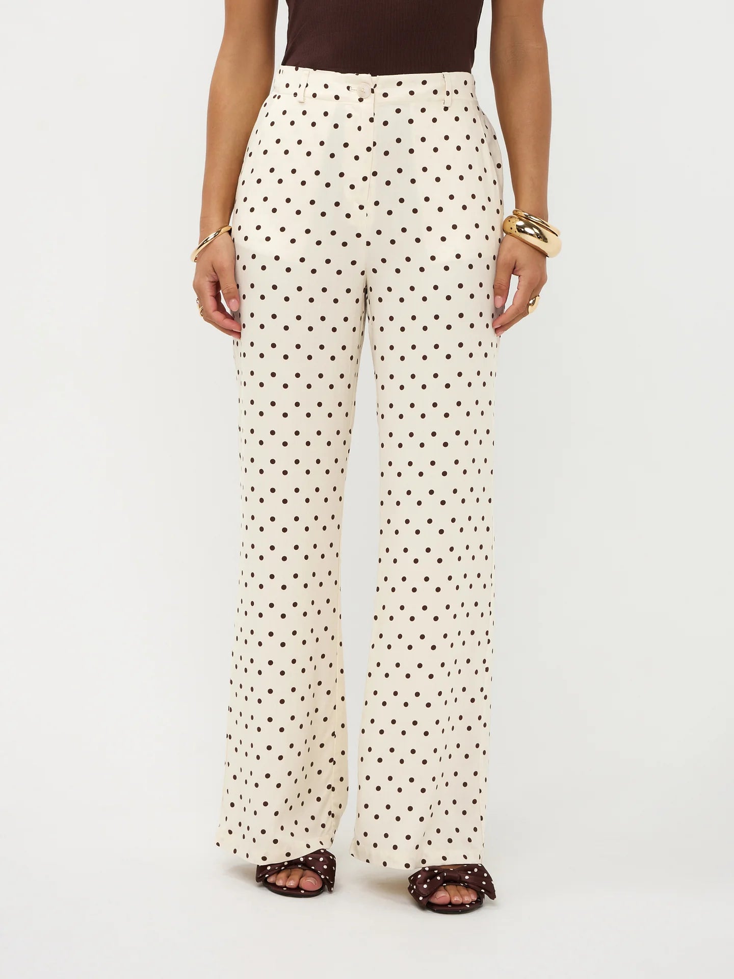 Ydence Pants Stacey Ecru