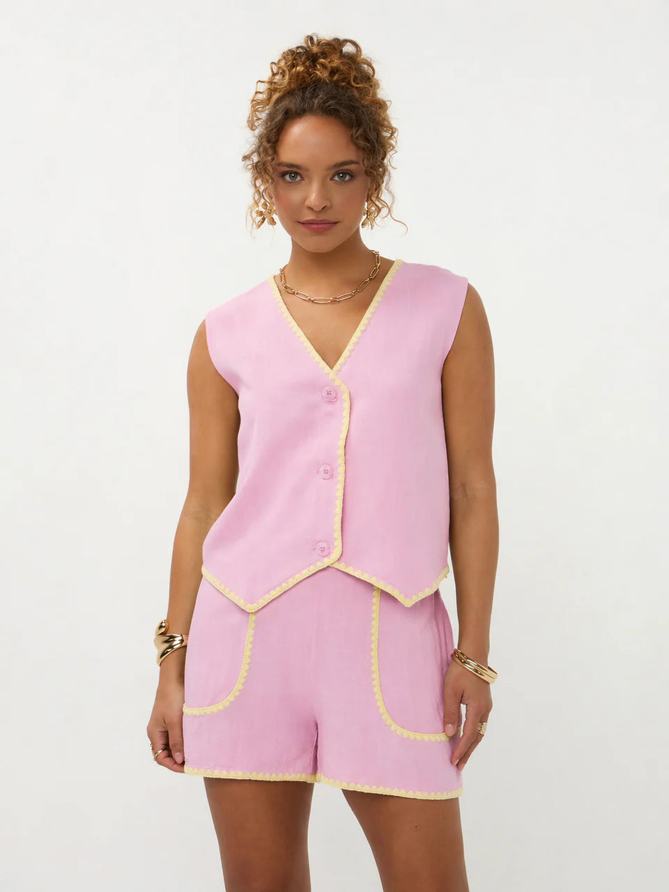 Ydence Short Enola Lavender pink