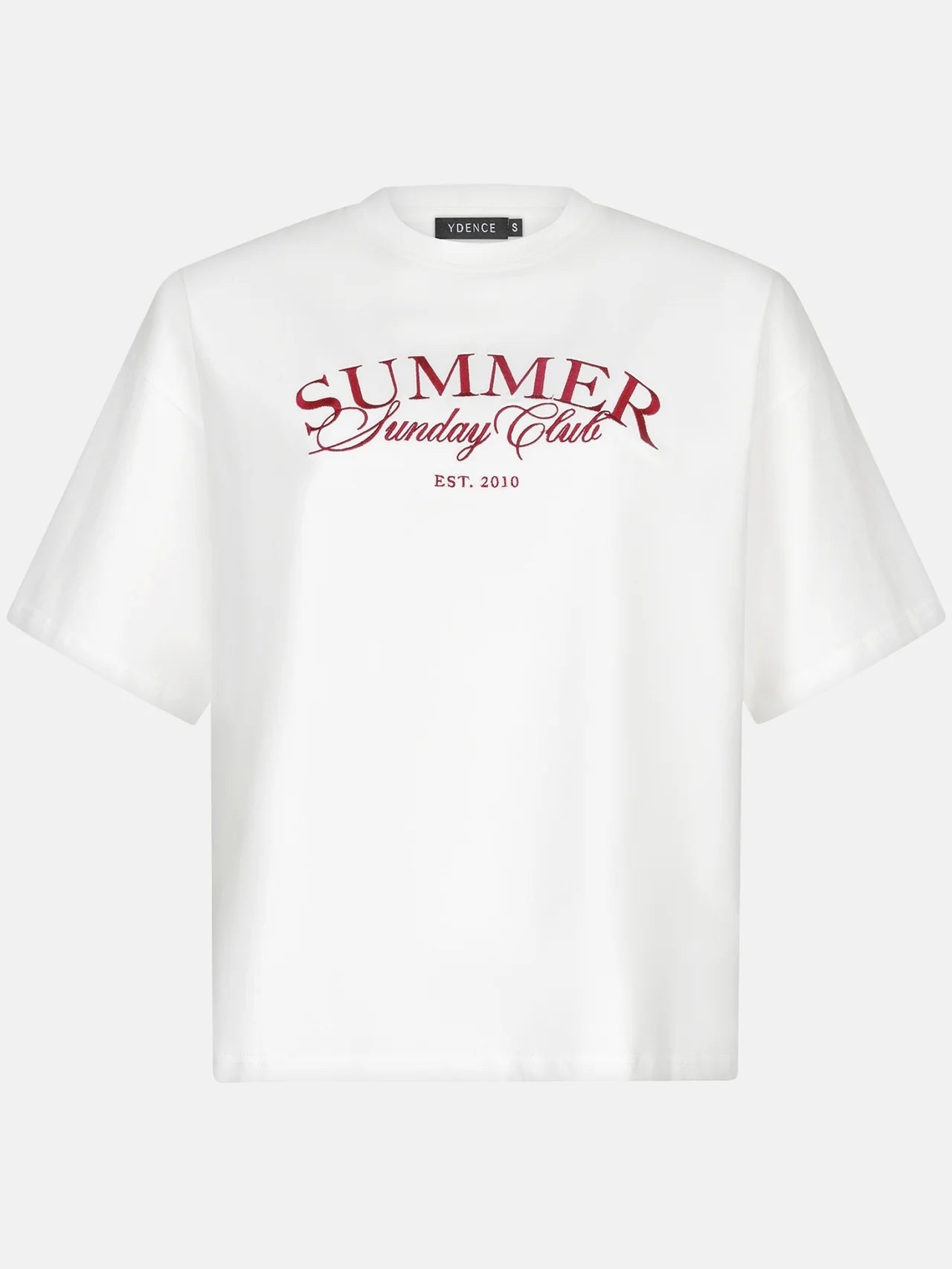 Ydence T-shirt Summer Sunday club brick red