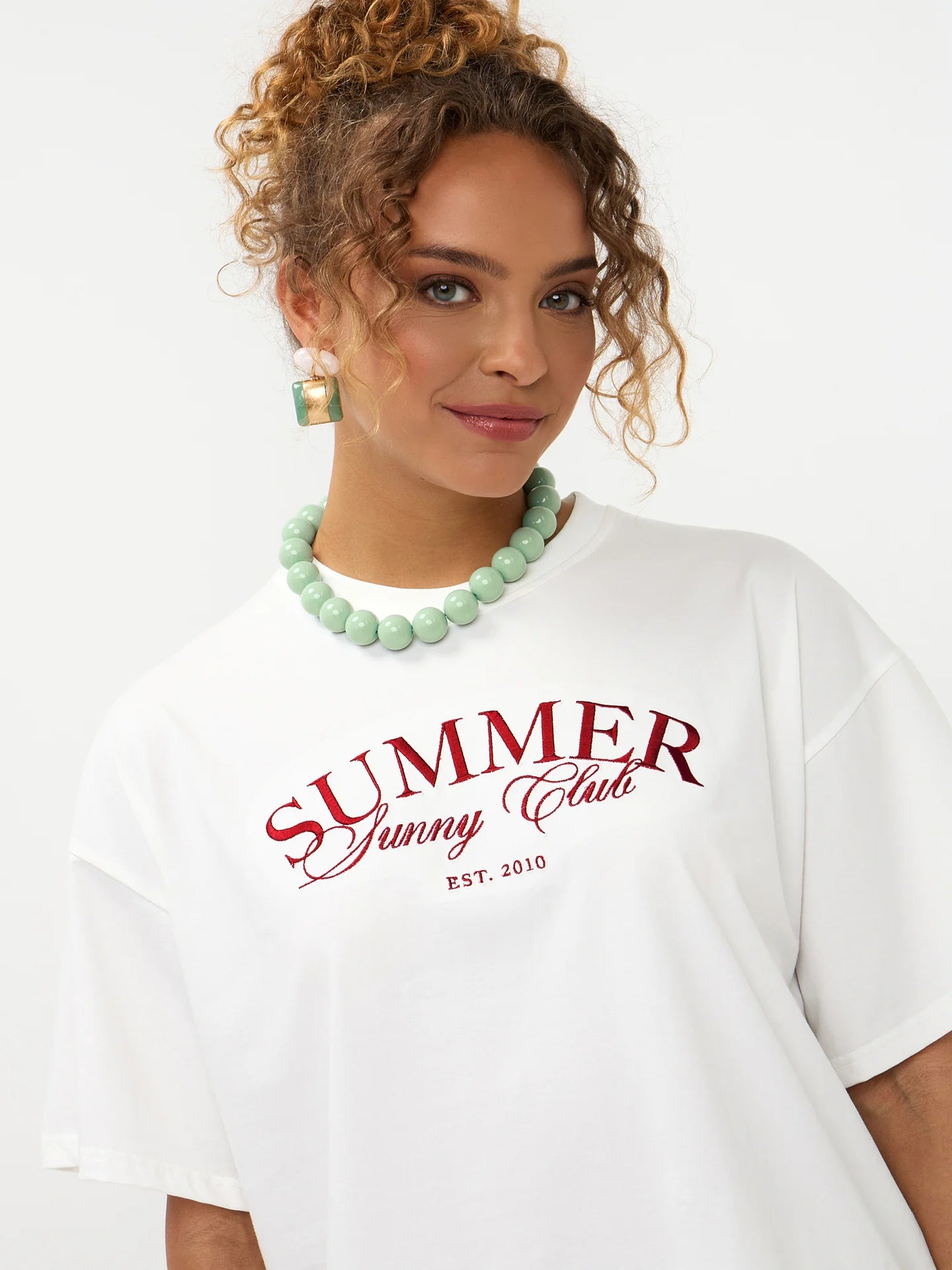 Ydence T-shirt Summer Sunday club brick red