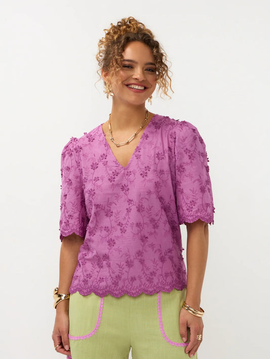 Ydence Top Florence Pink purple