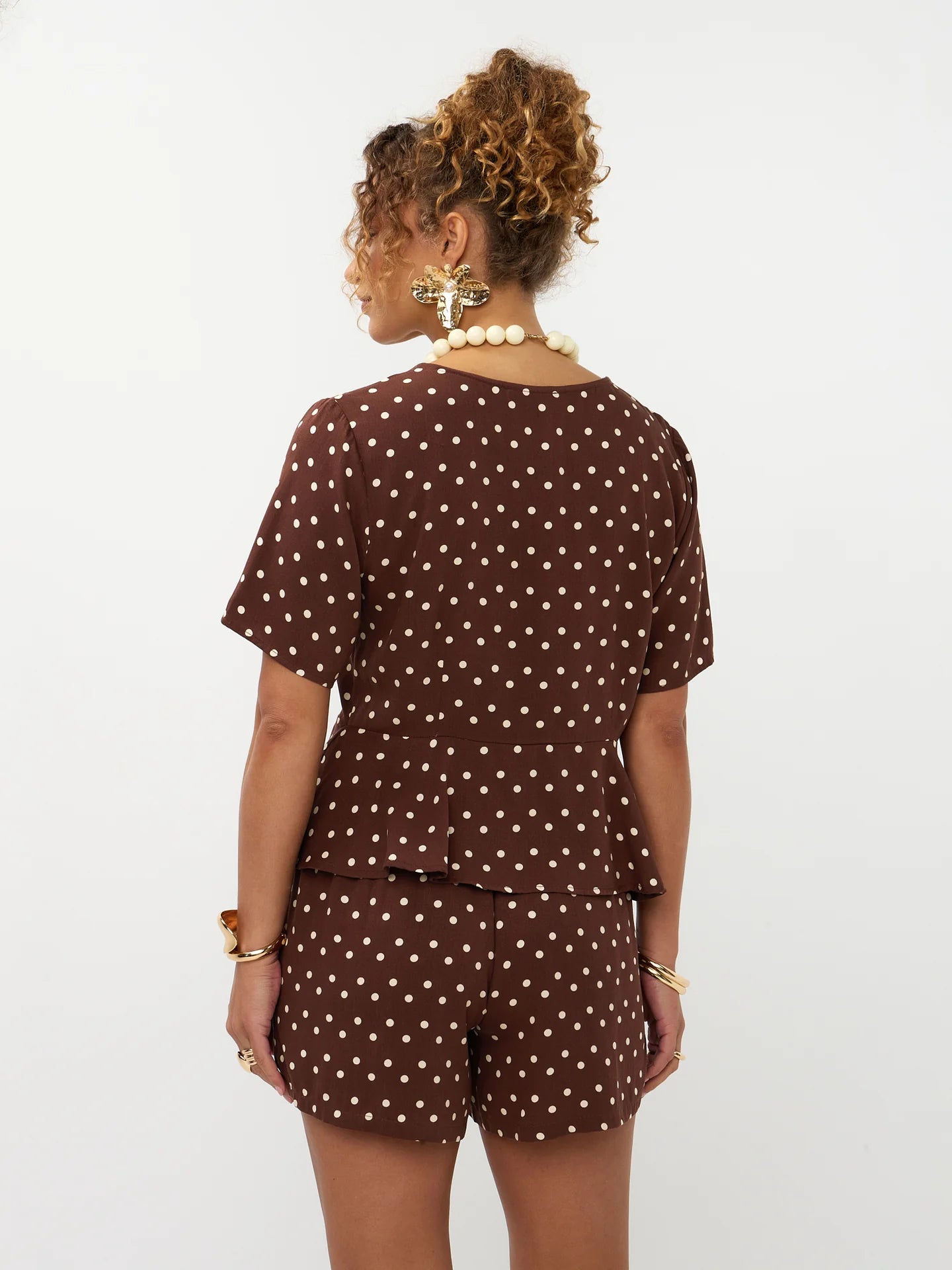 Ydence Top Luna Brown