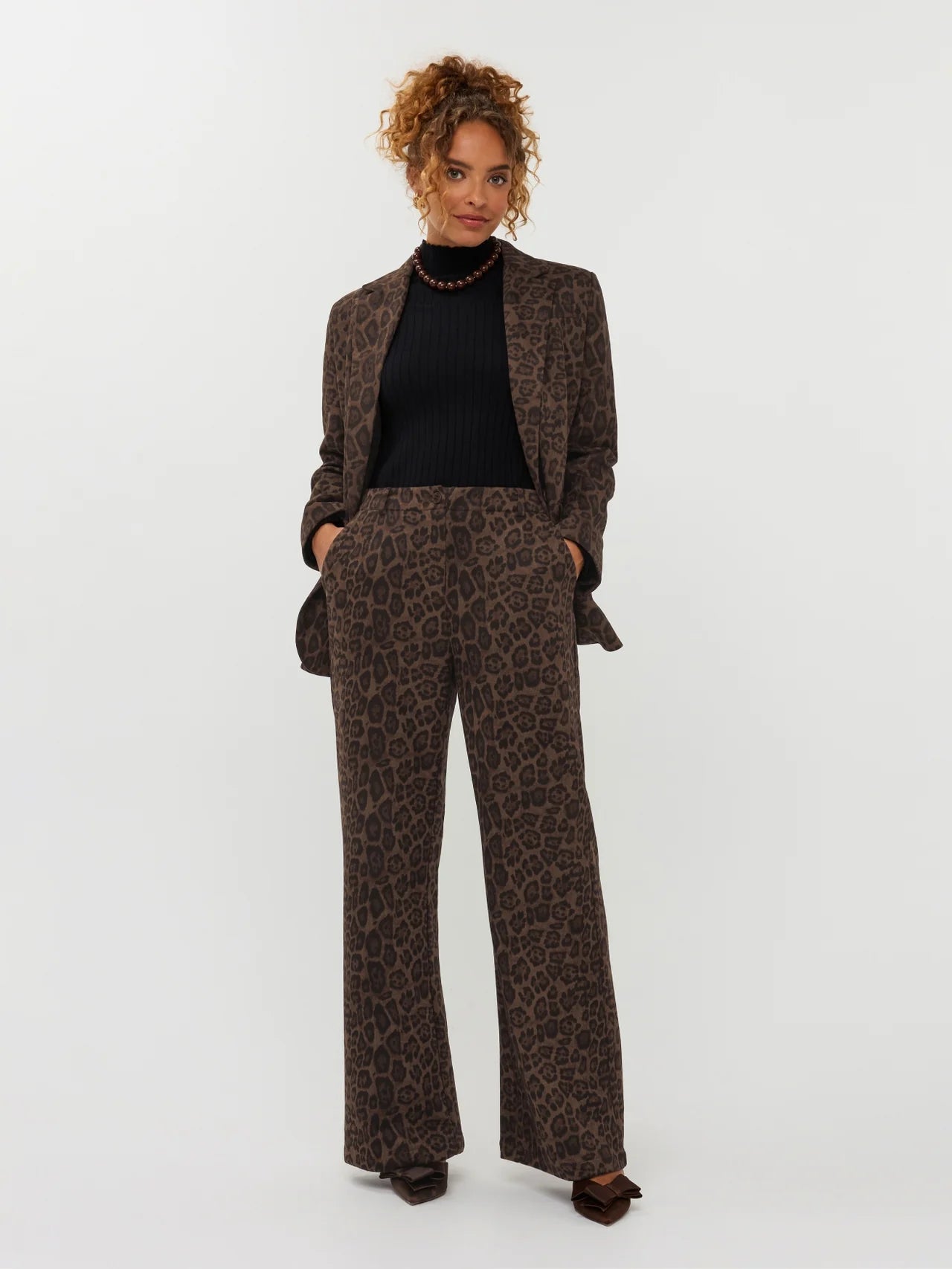 Ydence Blazer Cynthia Leopard