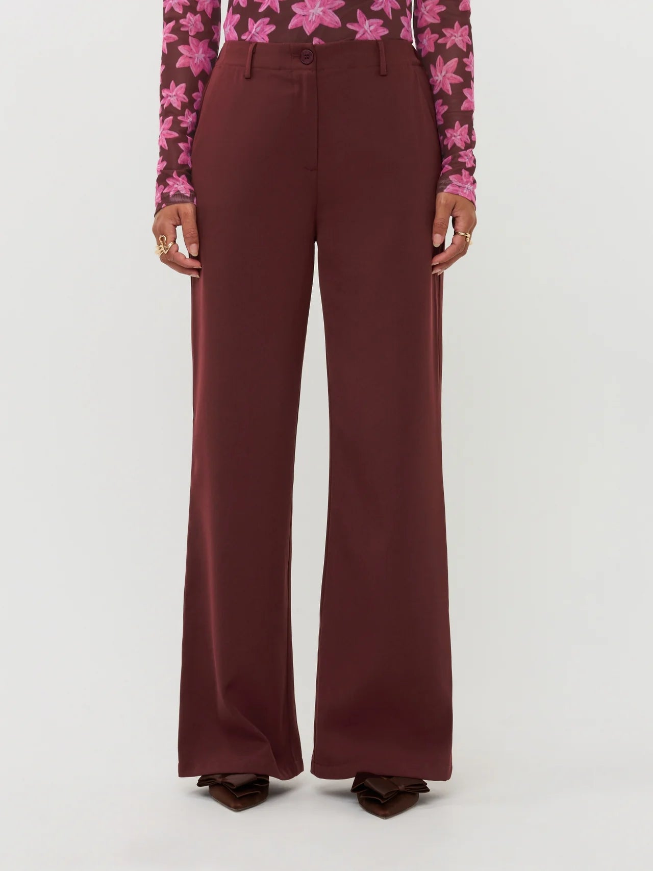 Ydence Pants Solange Brown