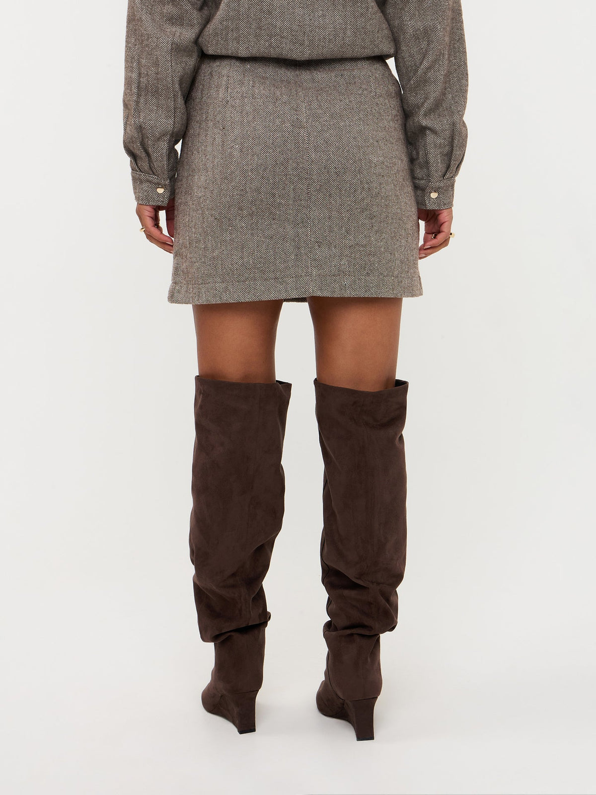 Ydence Skirt Remy dark Brown