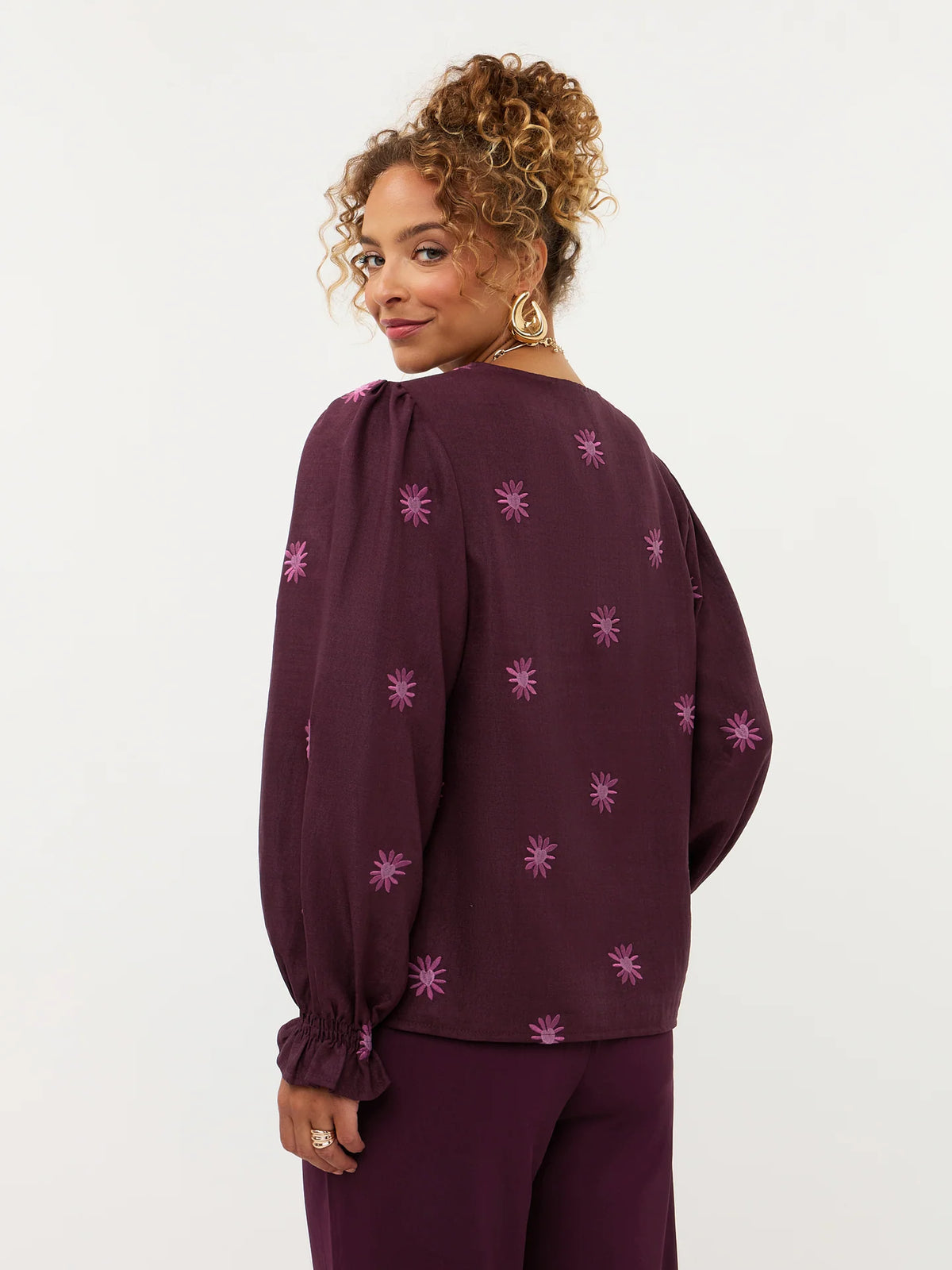 Ydence Top Philou Plum
