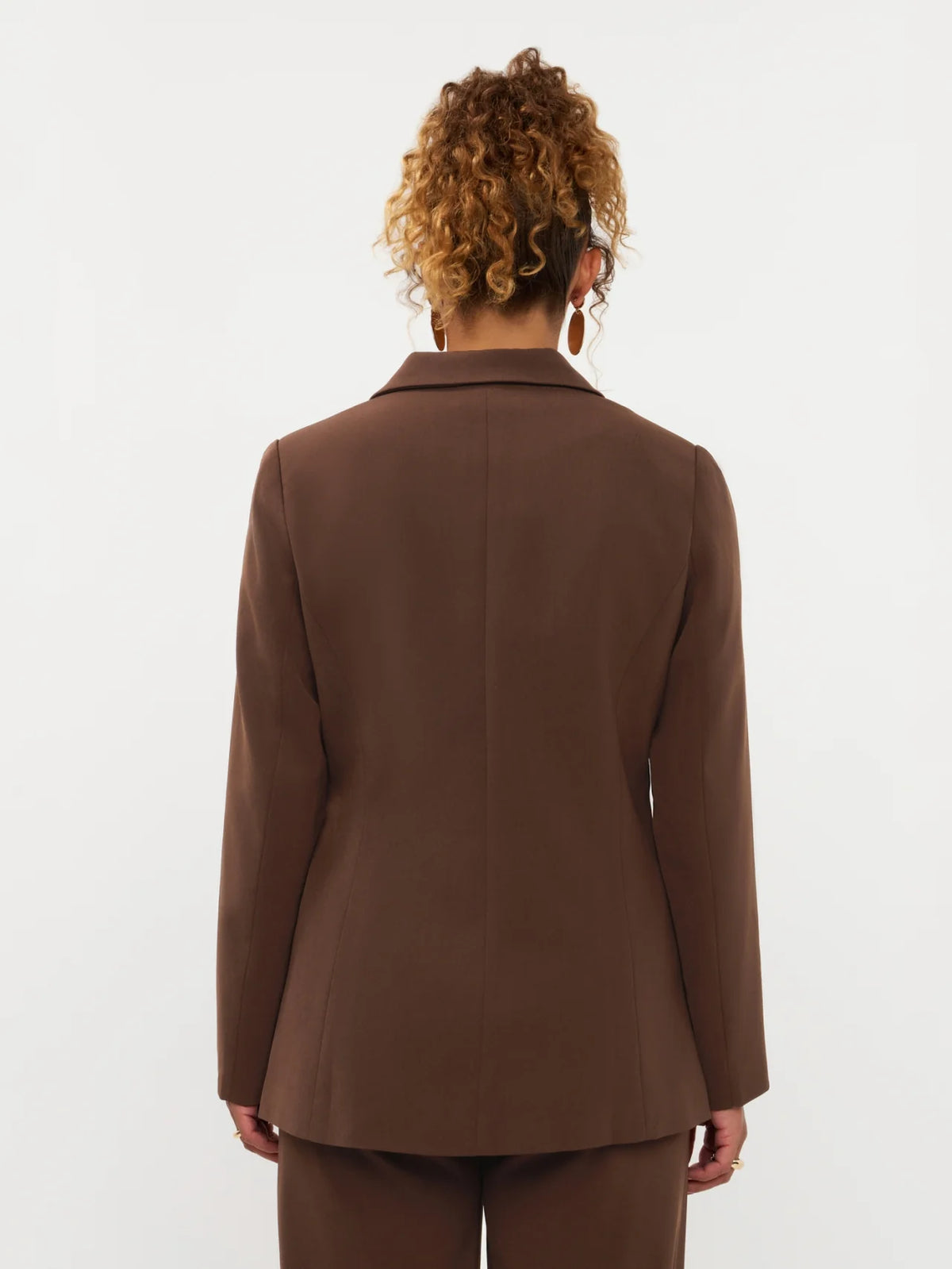 Ydence blazer Shalyla dark Brown
